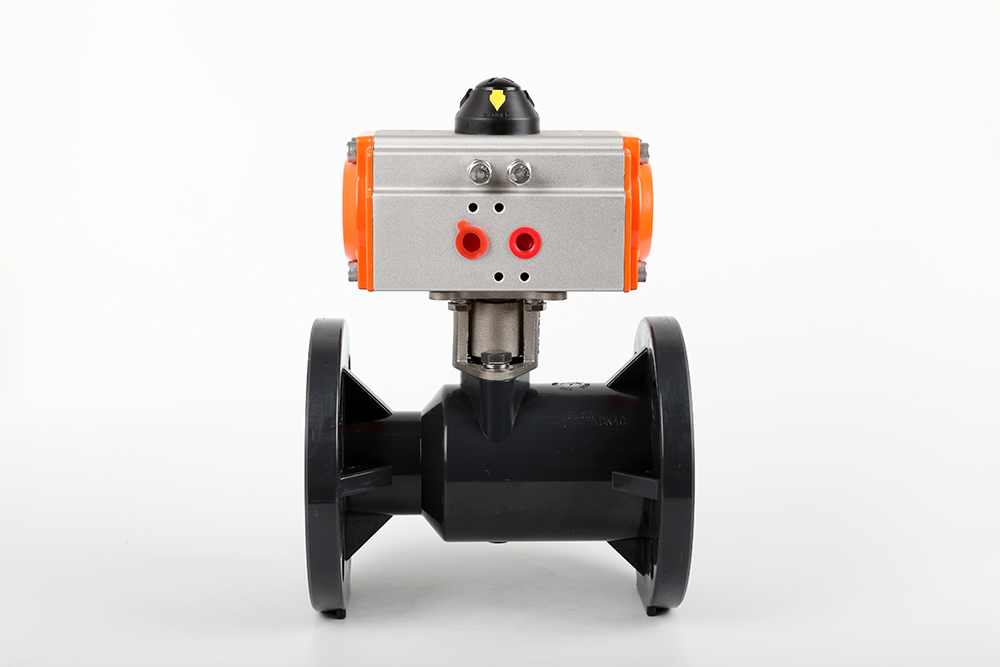 陈场镇气动法兰一体球阀